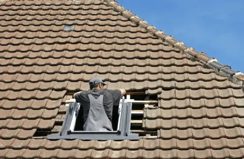 Pose de velux - Dirinon